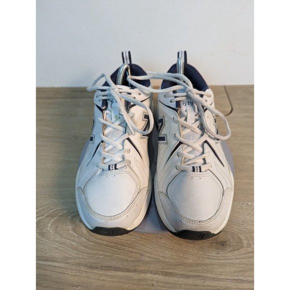 New Balance 619v2 White Navy Walking Shoes MX619WN2 Mens Size 9 4E Dad Shoe - Picture 4 of 11